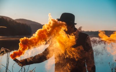 Nuages et poussières dans la bataille créative